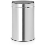 Brabantia Jeklen koš za smeti na dotik v mat srebrni barvi 40 l Touch Bin – | Shoptok.si