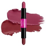 NYX Professional Makeup kremno rdečilo - Wonder Stick Blush - Deep Magenta & Ginger (WSB04) | Shoptok.si