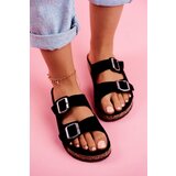 EVENTO PE1 Women's Slides On Corck Black Si Senor | Shoptok.si
