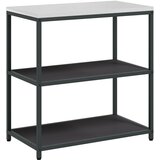  Kuhinjsko skladištenje s policom Crna 90 x 50 x 92 cm Čelik | shoptok.hr