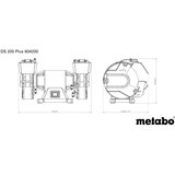 Metabo DS 200 Plus Dvostruka brusilica | shoptok.hr