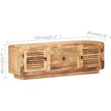 TV ormarić 120 x 30 x 40 cm od grubog drva manga | shoptok.hr