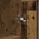  Kreveta Staro drvo 69,5 x 34 x 90 cm Konstruirano drvo Slike