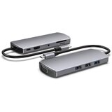 INF 9-v-1 USB-C zvezdišče z več vrati z HDMI, VGA, Ethernet, (21778421) | Shoptok.si