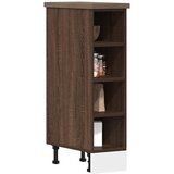 vidaXL Spodnja omarica rjavi hrast 20x44,5x81,5 cm iverna plošča | Shoptok.si