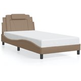 Okvir kreveta Viana s LED-om bez madraca cappuccino 100x200 cm | Eponuda.ba