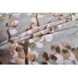 My House Siva posteljina za krevet za jednu osobu od mikropliša 140x200 cm Branches – | shoptok.hr