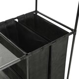  Stalak za odjeću od čelika i netkane tkanine 87x44x158 cm crni | Eponuda.ba