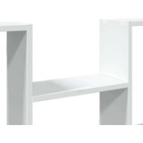 vidaXL Stenska polica bela 99x15x60 cm iverna plošča | Shoptok.si