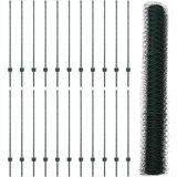  Heksagonalna ograda s stubom 50 x 1,2 m Čelik premazan PVC-om | shoptok.hr