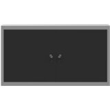  Ormar za alate s policom Crna i Siva 100 x 20 x 55 cm | shoptok.hr