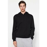 Trendyol Black-Grey Men's 2-Pack Basic Regular/Normal Cut Hoodie with Soft Pillows Sweatshirt. cene
