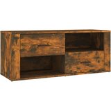 TV ormarić boja dimljenog hrasta 100x35x40 cm konstruirano drvo | shoptok.hr