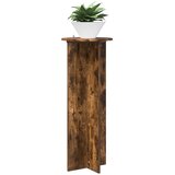  Stalak za biljke 2 pcs Dimljeni hrast Ø40 x 100 cm | shoptok.hr