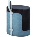 MID.YOU TABURE, umetna masa, tekstil, leseni material modra, črna | Shoptok.si