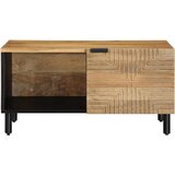 Maison Chic Kava miza - kavna mizica - Nizka mizica Brown 80x50x40 cm Masivni les Mango, (21753763) Cene