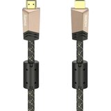 Hama HDMI priključni kabel HDMI-A vtič\, HDMI-A vtič 0.75 m rjava 00205024 #####4K UHD HDMI kabel, (20419608) | Shoptok.si