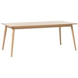 Unique Furniture Proširiv blagovaonski stol s pločom stola u dekoru hrasta u prirodnoj boji 190x90 cm Barrali – | shoptok.hr