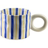 Mondex Skodelica porcelan RODI HTPC3787-SR 10x15,5x8 cm modro-rumena 1 kos, (5000179573) | Shoptok.si