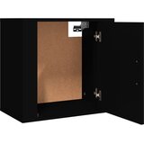  Zidni noćni ormarići 2 kom Crna 50x36x47 cm | shoptok.hr