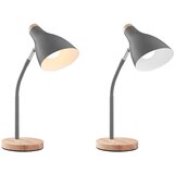 Tracer Stona lampa Scandi E27 max 40W drvo-siva Scandi Grey u