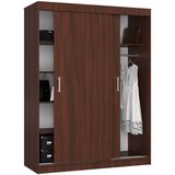 AKORD Mono Garderobna Omara Z Drsnimi Vrati, Wenge, (5000331743) Slike