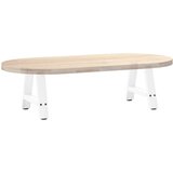  Noge za klub stolić A-oblika 2 kom Bijele 30 x (30-31) cm Čelik | shoptok.hr