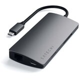 Satechi Multi-Port Adapter V2 Dock st. USB 3.2 Gen 1 (3.1 Gen 1) Type-C Grey Cijene