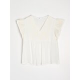 Sinsay Bluza s visokim udjelom viskoze i V-izrezom | shoptok.hr
