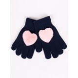 Yoclub Kids's Gloves RED-0069G-AA50-003 Navy Blue Cene'.'