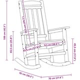 Barska stolica 2 pcs Svijetlo siva 52 x 43 x 73,5 cm HDPE | shoptok.hr