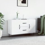 The Living Store Komoda bela 100x36x60 cm inženirski les - Komoda, (21438047) Cene