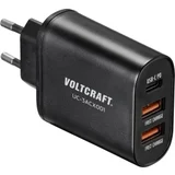 Voltcraft UC-3ACX001 VC-12231145 USB punjač utičnica Izlazna struja maks. 3000 mA 3 x USB, USB-C® utičnica (power delive