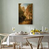  Slika - Carl Spitzweg – Well-Wisher Presenting Flowers 20x30 Na talijanskom platnu | shoptok.hr