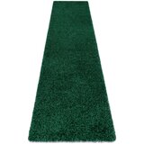 RugsX Preproge Tekač, Tekač SOFFI košati 5cm zelena steklenica 80x300 cm Zelena | Shoptok.si