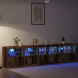  LED komoda Staro drvo 283 x 37 x 67 cm Konstruirano drvo | shoptok.hr