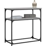  Konzolni stol siva boja hrasta 75x35,5x75 cm konstruirano drvo | Eponuda.com