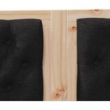  Uzglavlje Ostalo Smeđa i crna 140 cm Masivna borovina | shoptok.hr