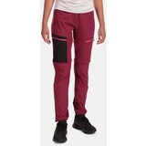 Kilpi Women's outdoor detachable trousers HOSIO-W Dark red