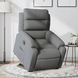 Maison Chic Električni naslanjač - Relax naslanjač s funkcijo vstajanja temno siv, (22061752) | Shoptok.si