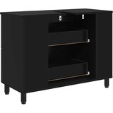  Toaletna jedinica Crna 80 x 35 x 60 cm Konstruirano drvo | shoptok.hr