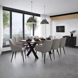 Bessagi Home Raztegljiva Jedilna Miza Lia, Barva Oreha, 140-180x90 Cene
