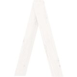  Stolci 2 kom bijeli 40x40x60 cm od masivne borovine | shoptok.hr