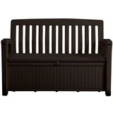 Vrtna klop Patio 227L, rjava