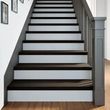 vidaXL podloge za stopnice 16 kosov rjave 90x25x2 cm trdna hrastovina | Shoptok.si