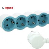 LG 694554 PRODUZNI BLOK 4X2P+E 1.5M (BELA/N.PLAVA) | ePonuda.com