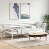  Dnevni krevet bez madraca bijeli 80 x 200 cm masivna borovina | shoptok.hr