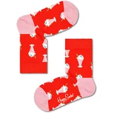 Happy Socks Otroške nogavice Milkshake rdeča barva, KMLK01-4300