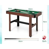  Drvena bilijarska stolna s 2 štapa, 2 kredom, trokutom i kistom | shoptok.hr