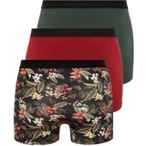 Trendyol Pack of 3 Patterned/Plain Cotton Boxers